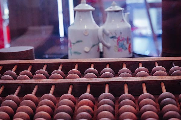 Image of artifacts at Wo Hing Museum